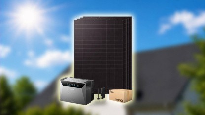 Anzeige: Strom erzeugen, speichern und sparen mit Balkonkraftwerk und der Anker SOLIX 4 Pro