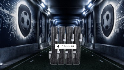Anzeige: Zur WM schnellladen – nur 1,58 Euro pro USB-C-Kabel