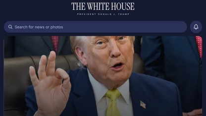 App des Weißen Hauses: US-Regierungsmitarbeiter werden Trump-App nicht los