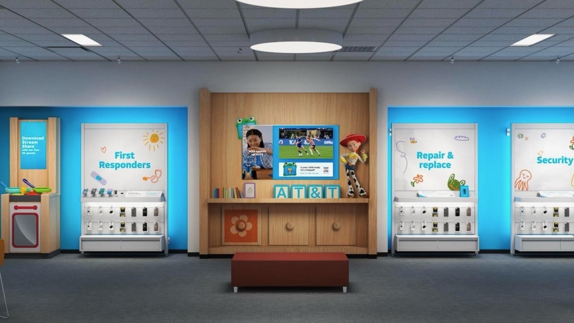 AT&T goes full Toy Story with in-store takeovers starting June 8