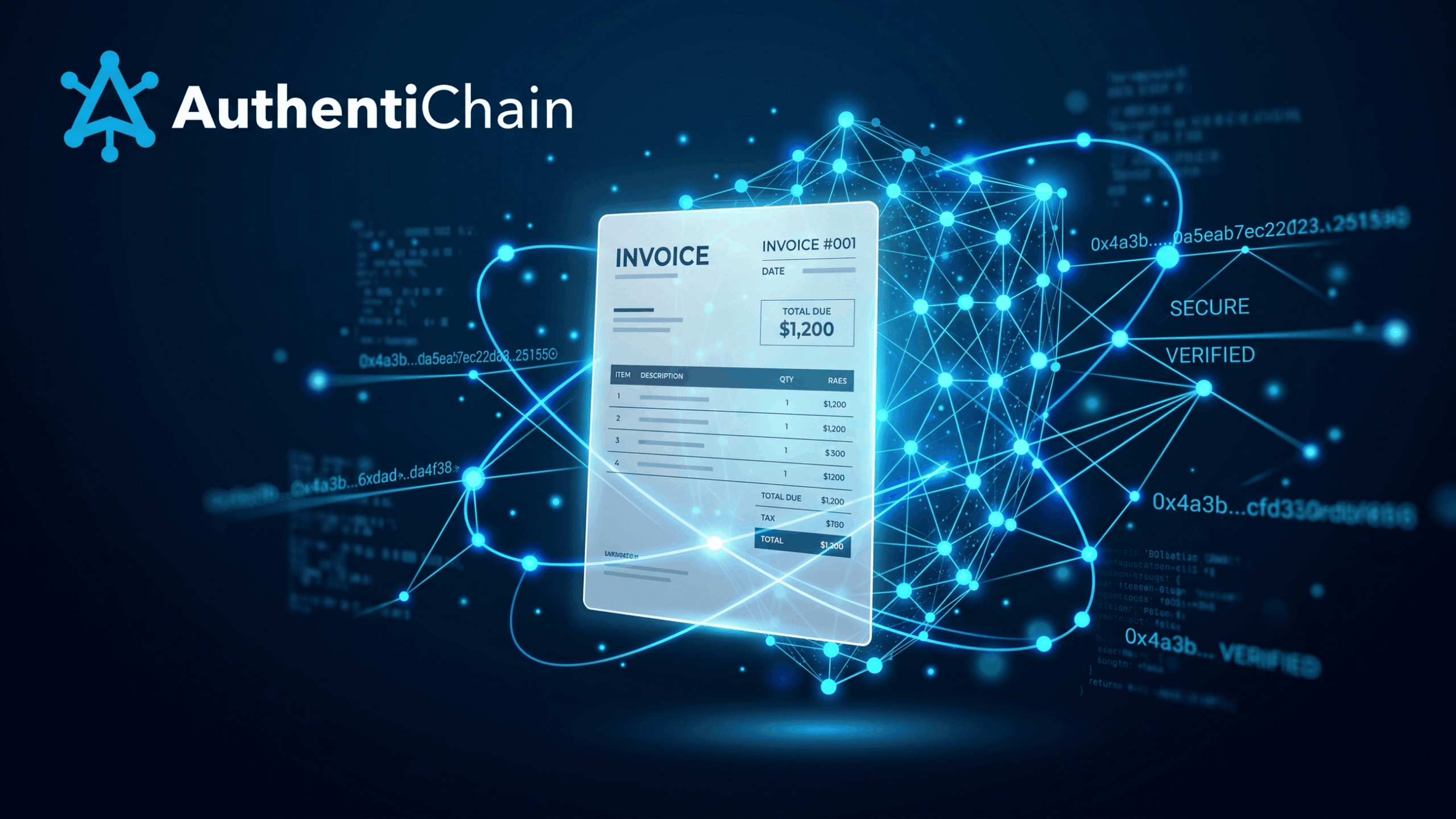 AuthentiChain — Cryptographic Proof of Invoices