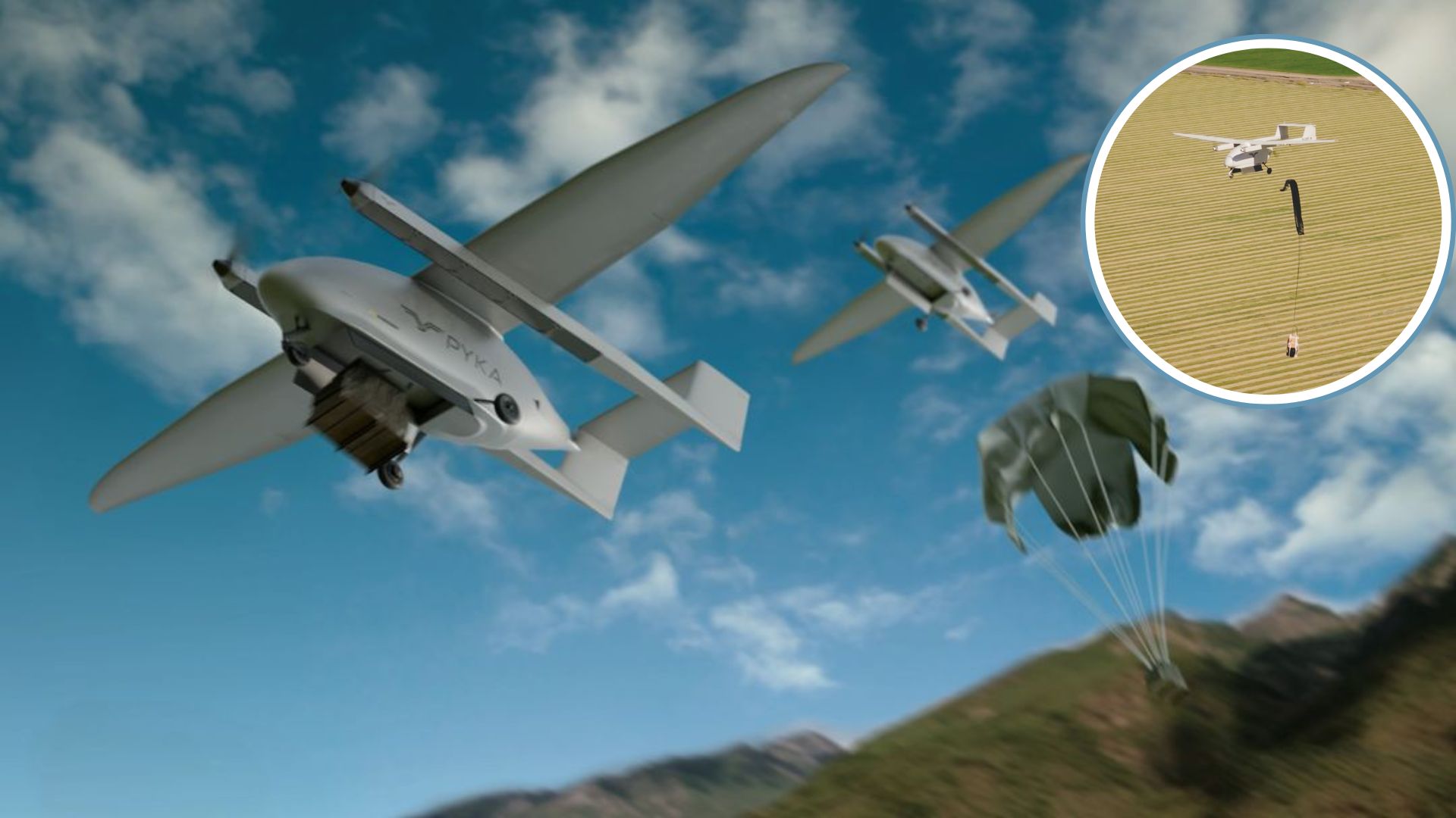 Autonomous aircraft drops 200-pound payload within 50 feet for frontline logistics