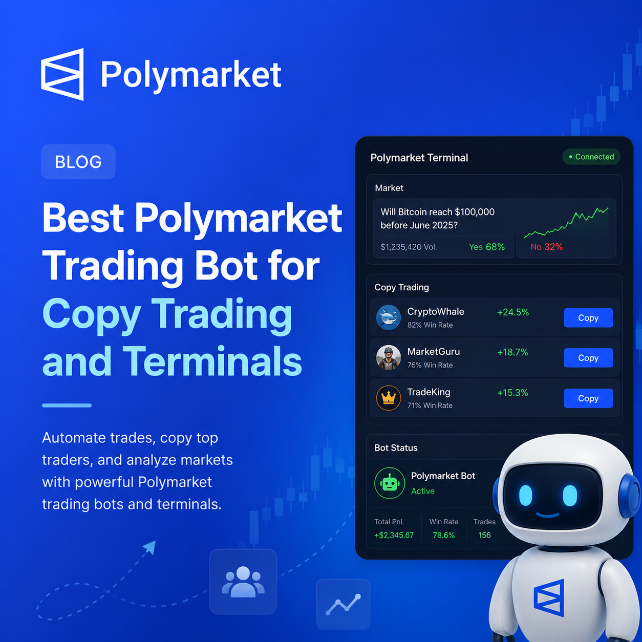 Best Polymarket Trading Bot for Copy Trading and Terminals