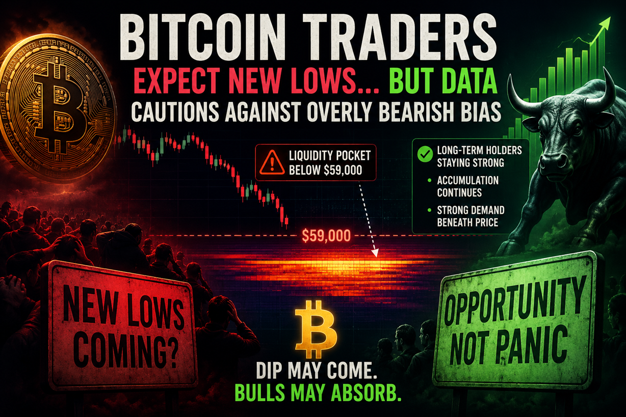 Bitcoin Traders Are Bracing for New Lows — But the Data Tells a More Complicated Story