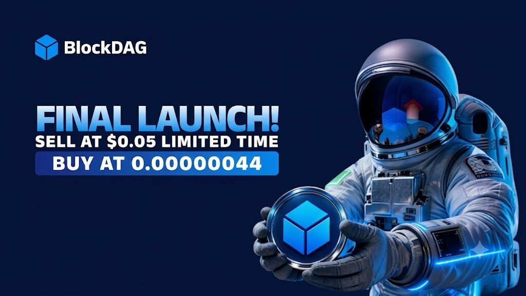 BlockDAG’s $0.00000044 to $0.05 Gap Draws Attention as DOGE Cycles and XRP Momentum Shift. 