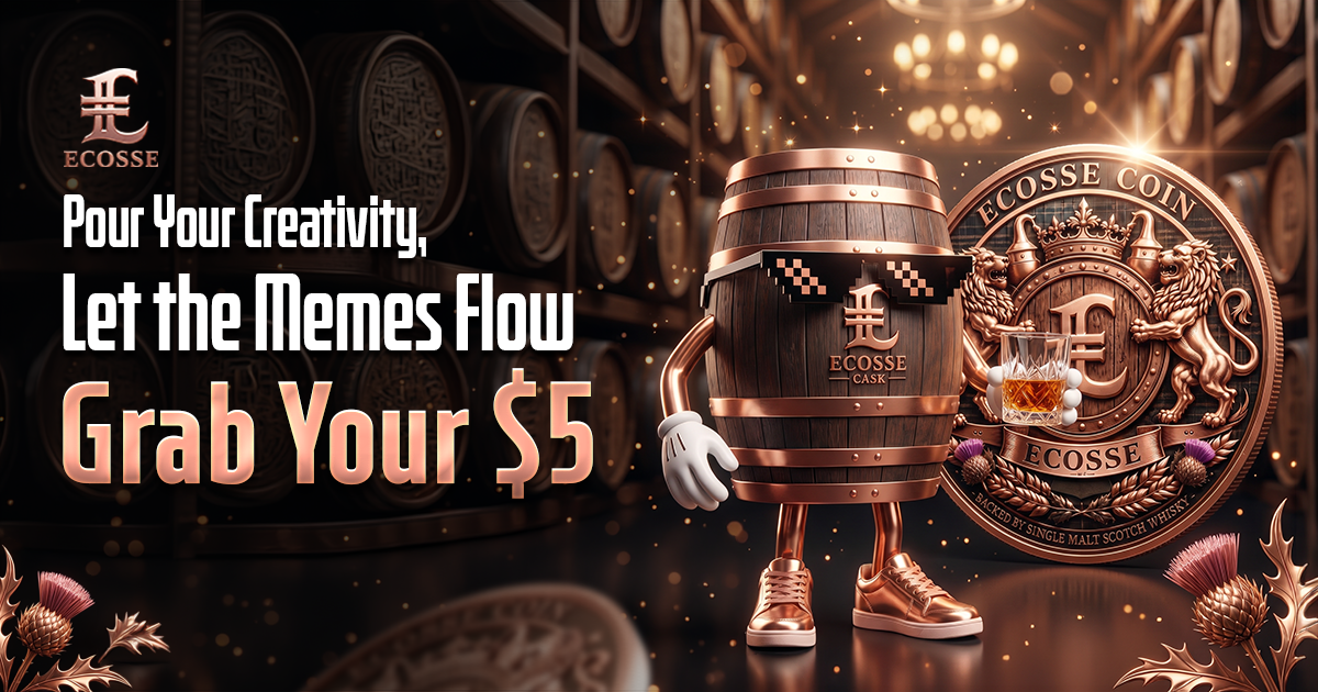 Crafting Memes Like Fine Whisky: Join the ECOSSE Meme Contest and Win from a $50 Prize Pool