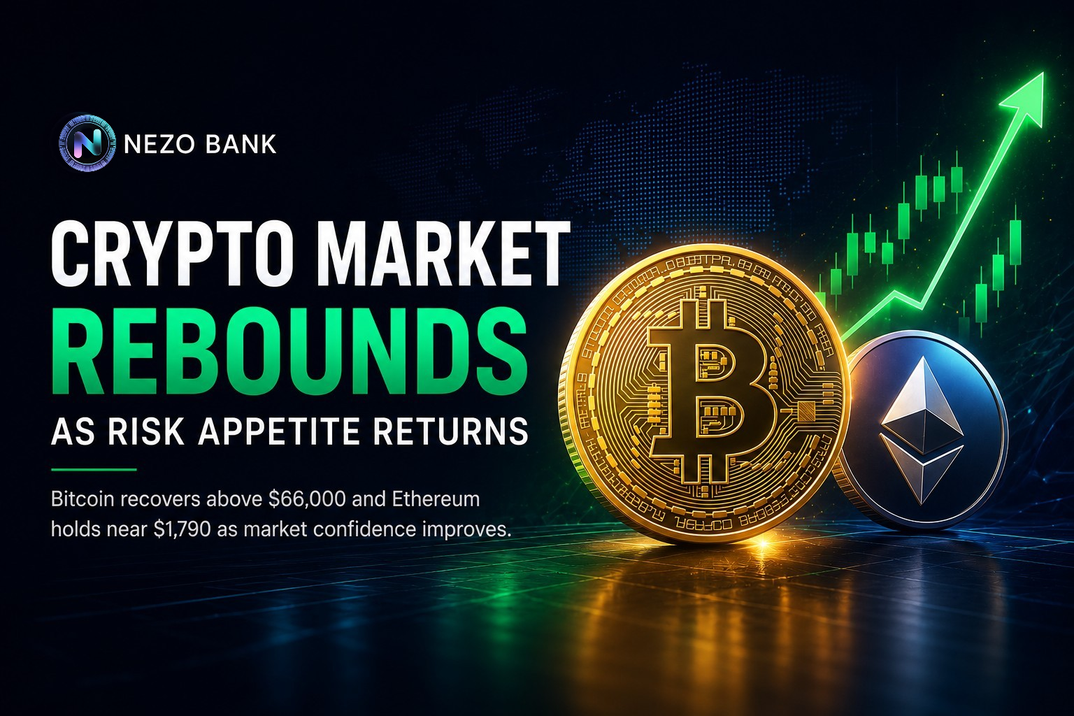 Crypto Market Rebounds as Risk Appetite Returns