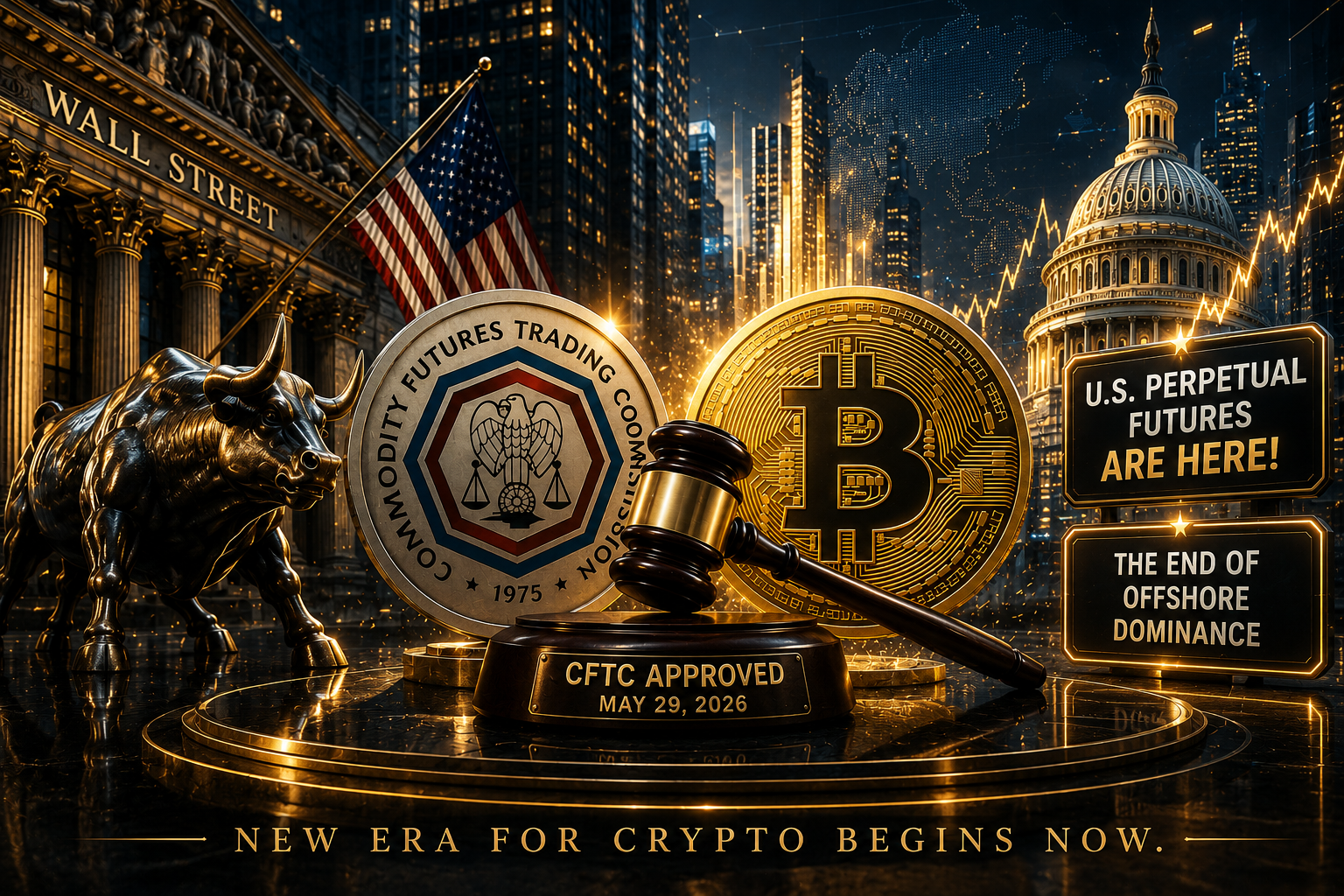 Crypto Markets Will Go Crazy!US Perps Are Here