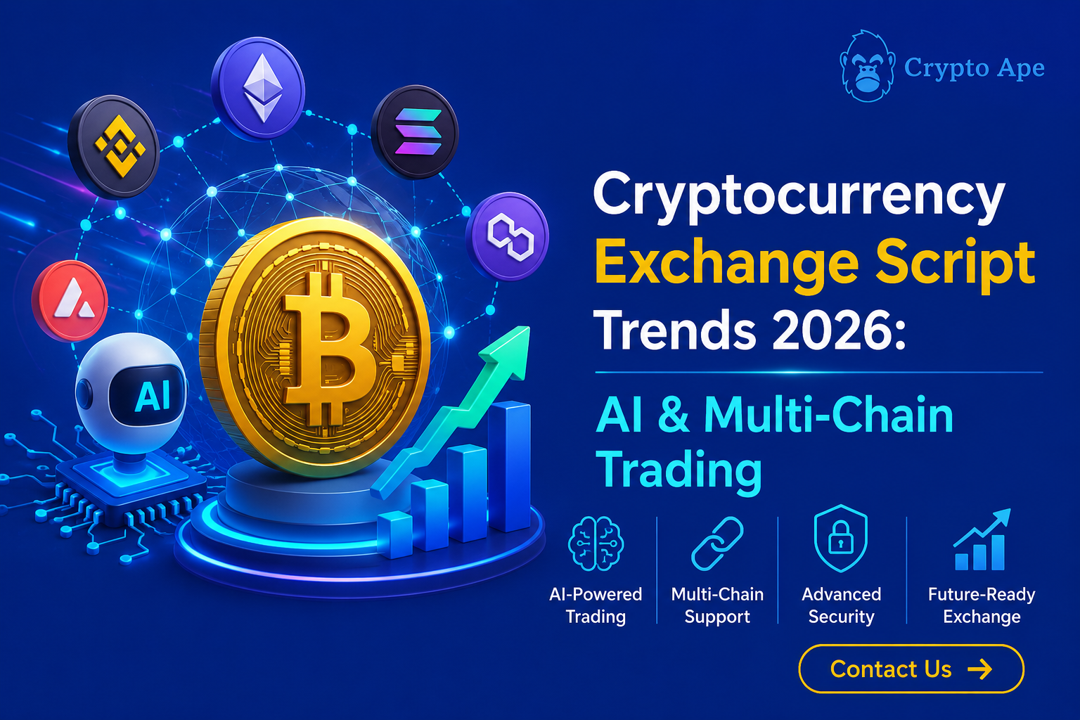 Cryptocurrency Exchange Script Trends 2026: AI & Multi-Chain Trading