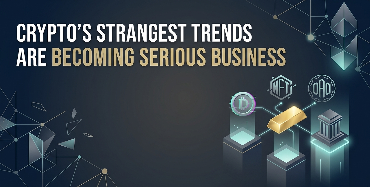 Crypto’s Strangest Trends Are Becoming Serious Business