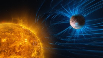 Durch Zufall: Magnetfelder von Exoplaneten nachgewiesen