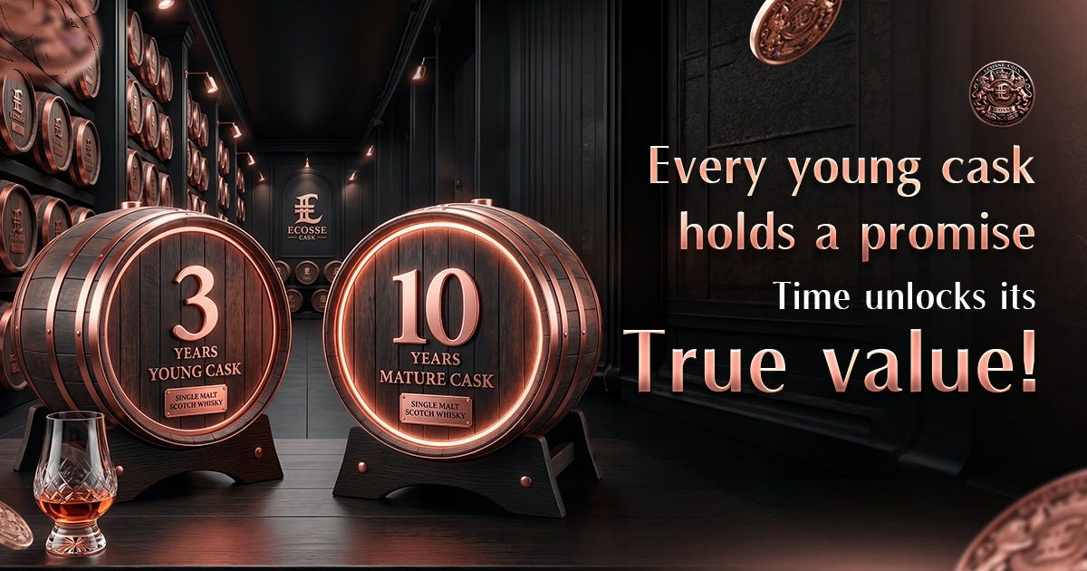 ECOSSE: From Young 3-Year Casks to 10-Year Worth!
