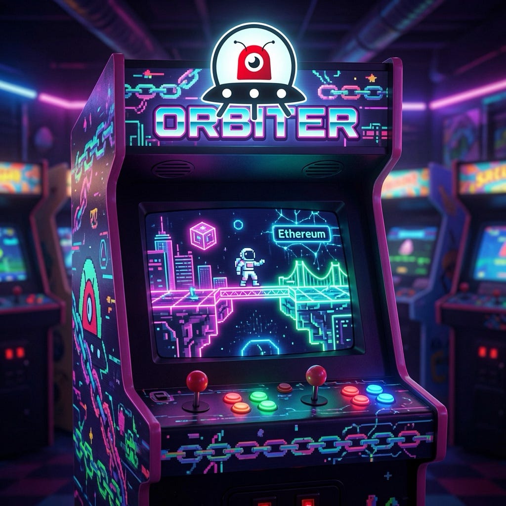 ️ Orbiter Finance: The 90s Arcade Machine Powering the Multi-Chain Adventure