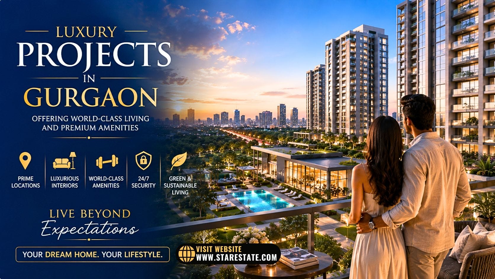 Elevate Your Lifestyle With Premium Luxury Residential Projects In Gurgaon