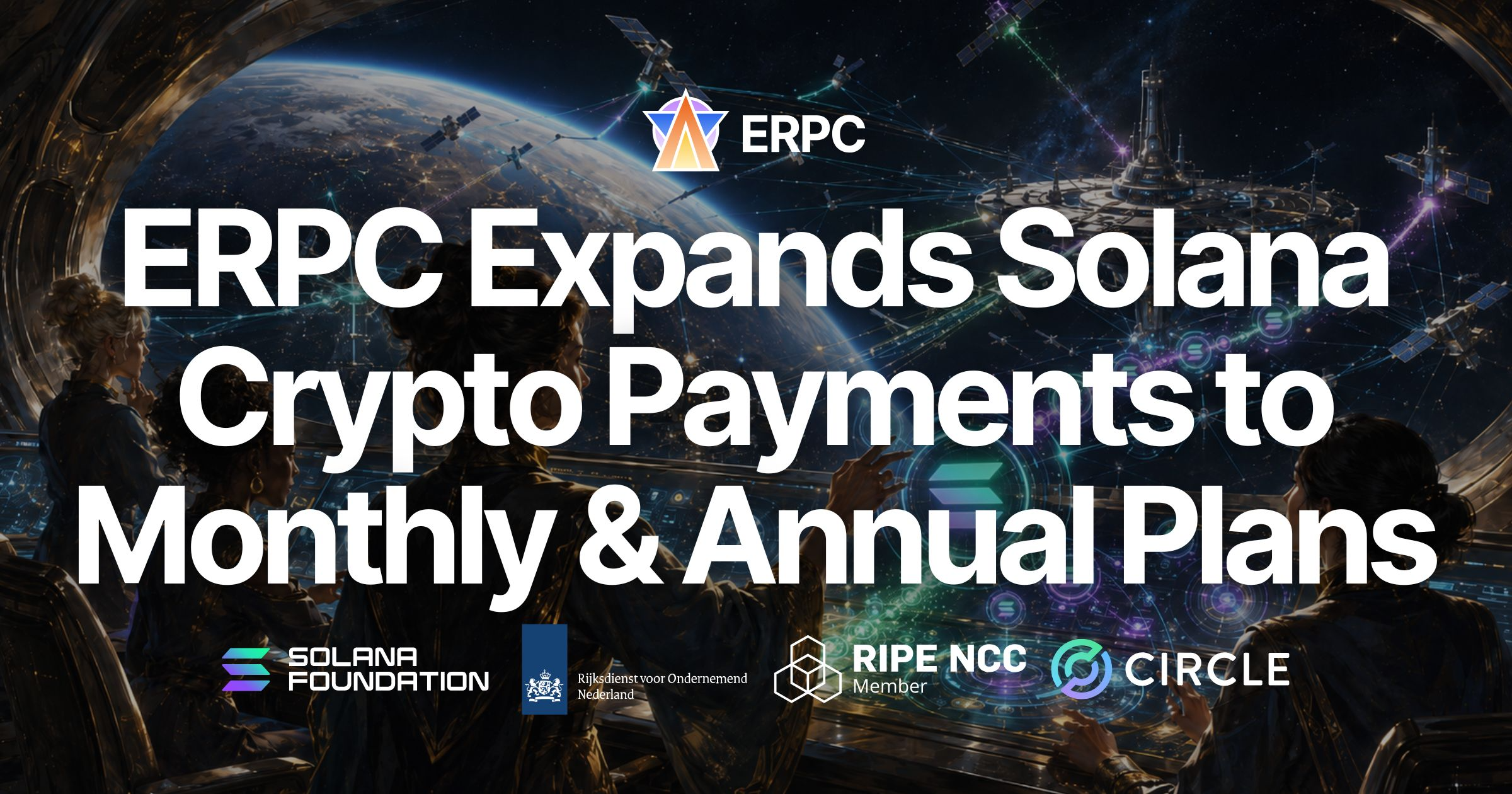 ERPC Expands Crypto Pay to Monthly and Annual Plans — Use Discounted Plans with SOL and USDC / EURC…