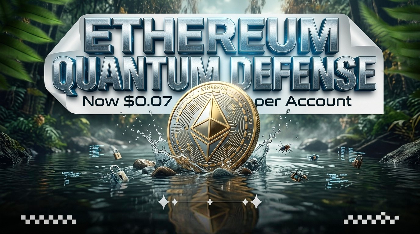 Ethereum Quantum Defense: Now $0.07 per Account