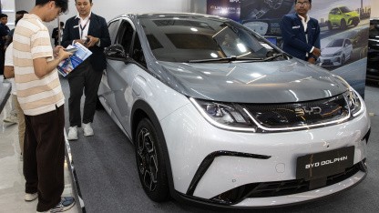 (g+) Electric vehicles: BYD’s new 4-nm self-driving chip fails to dispel investors’ growth concerns