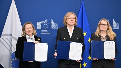 (g+) Technology: EU’s AI Data Center Plans Stumble Due to Delays, Funding Issues