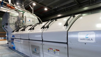H2 als Energiespeicher: Großmotor nutzt reinen Wasserstoff zur Stromerzeugung