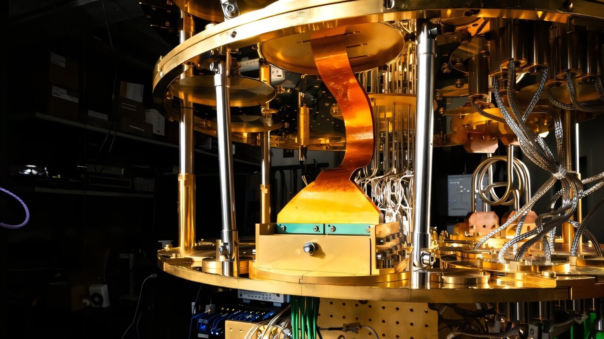 High-density cryogenic ribbon cables enable quantum systems to scale beyond 1,000 qubits
