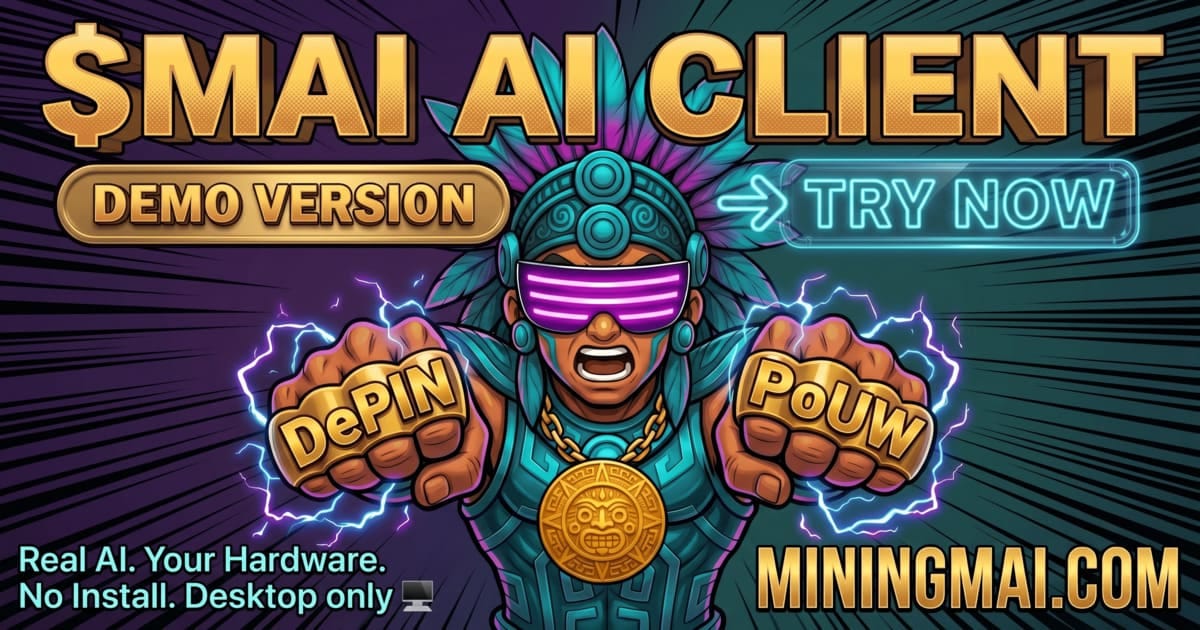 I Built Something That Lets Your GPU Mine AI. Here’s Why It Matters.