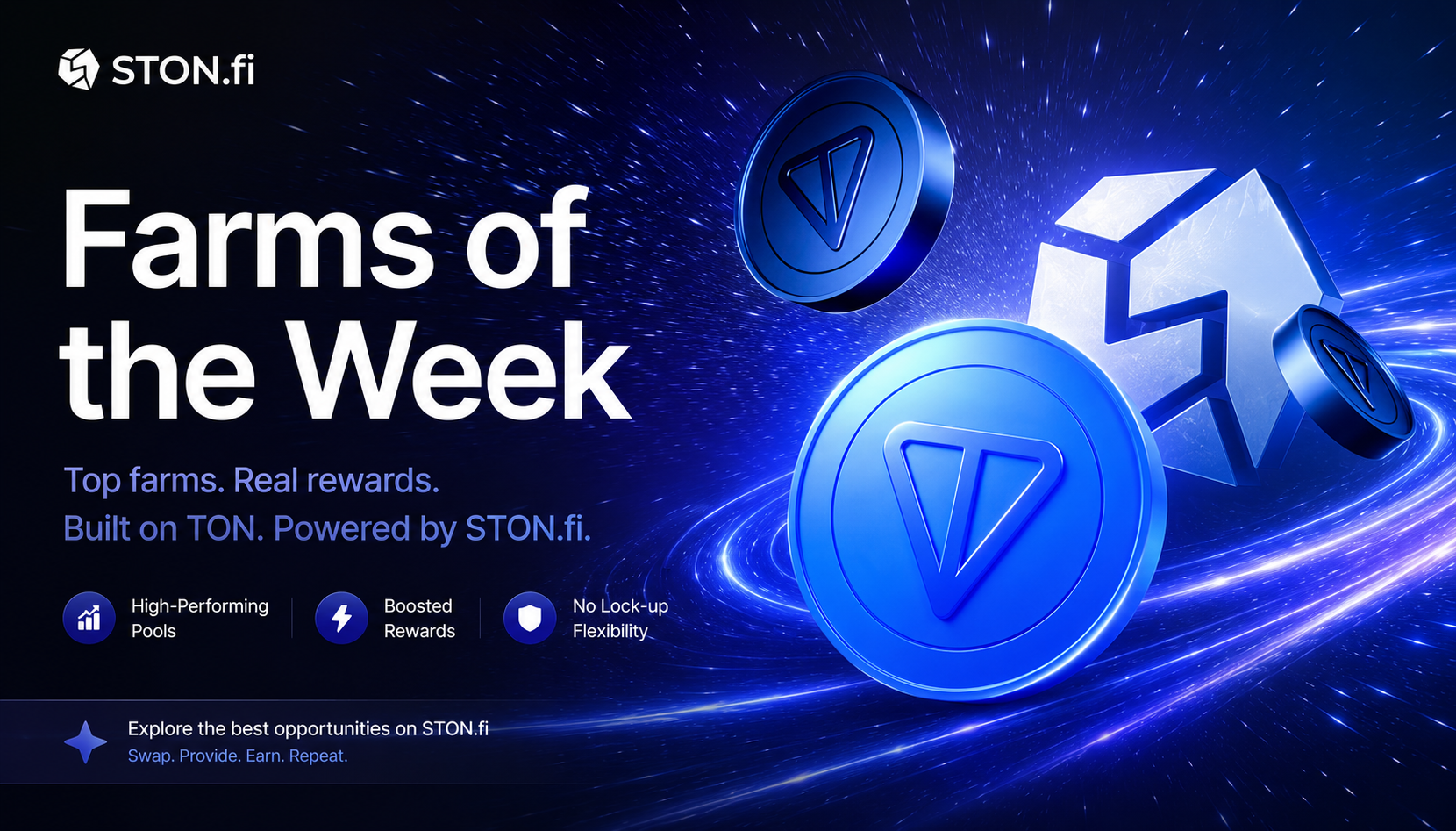 I Stopped Looking at Farming Rewards. Then This STON.fi Update Changed How I See DeFi.