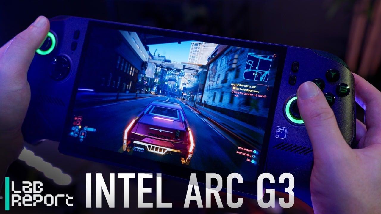 I tested the Arc G3 Extreme inside MSI’s spendy Claw 8 EX AI+ handheld