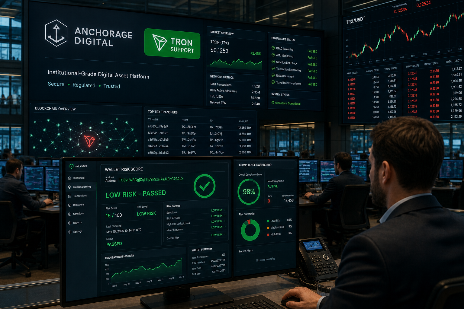 Institutional TRON Security: AML Controls for Stablecoin Flows in 2026