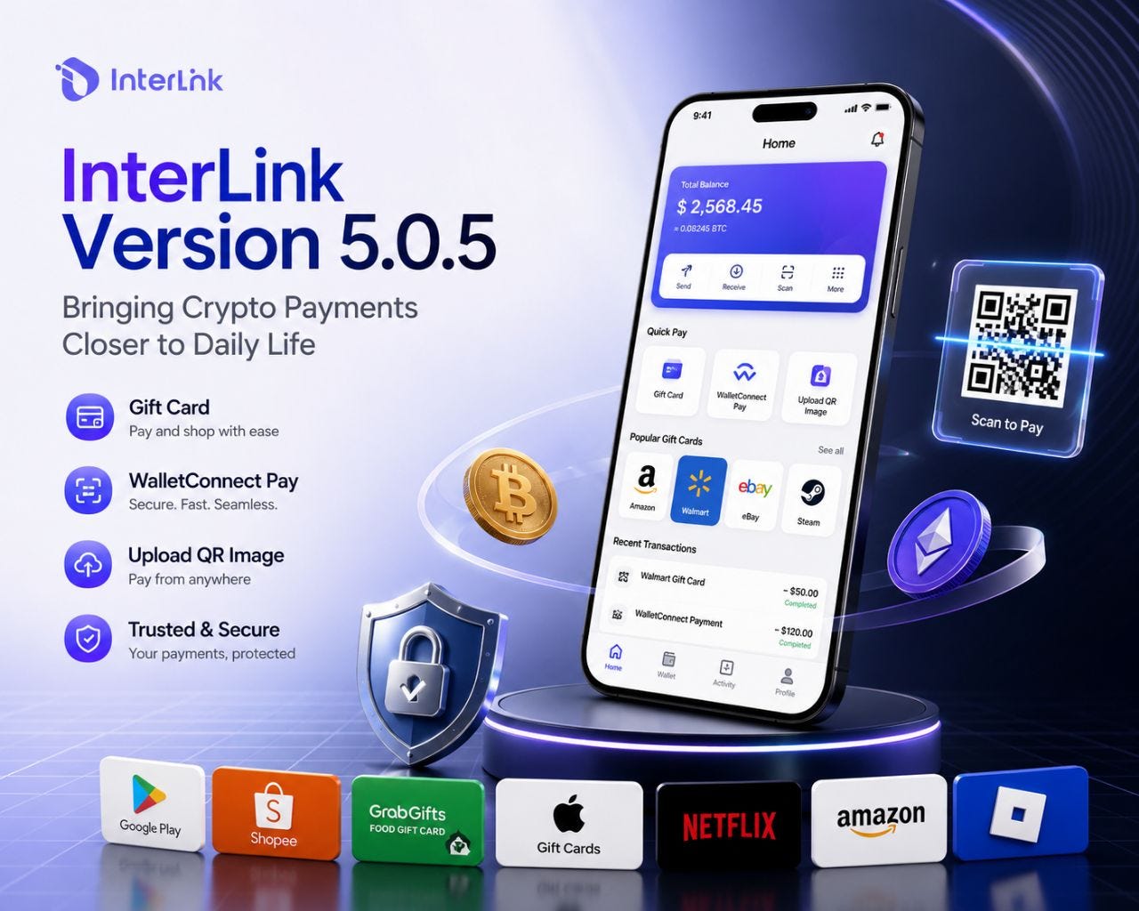 InterLink V5.0.5 – The Future of Crypto Payments