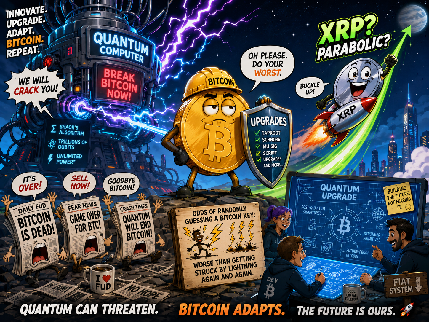 Is Bitcoin About to Be Murdered by a Quantum Computer? Probably Not, Calm Down