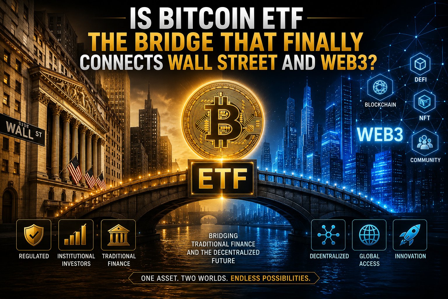 Is Bitcoin ETF the Bridge That Finally Connects Wall Street and Web3?