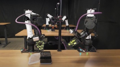 Künstliche Intelligenz: Nvidia-KI trainiert Roboter autonom im Labor