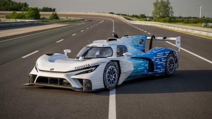 Le Mans: Toyota demonstriert Rennwagen mit Flüssigwasserstoff