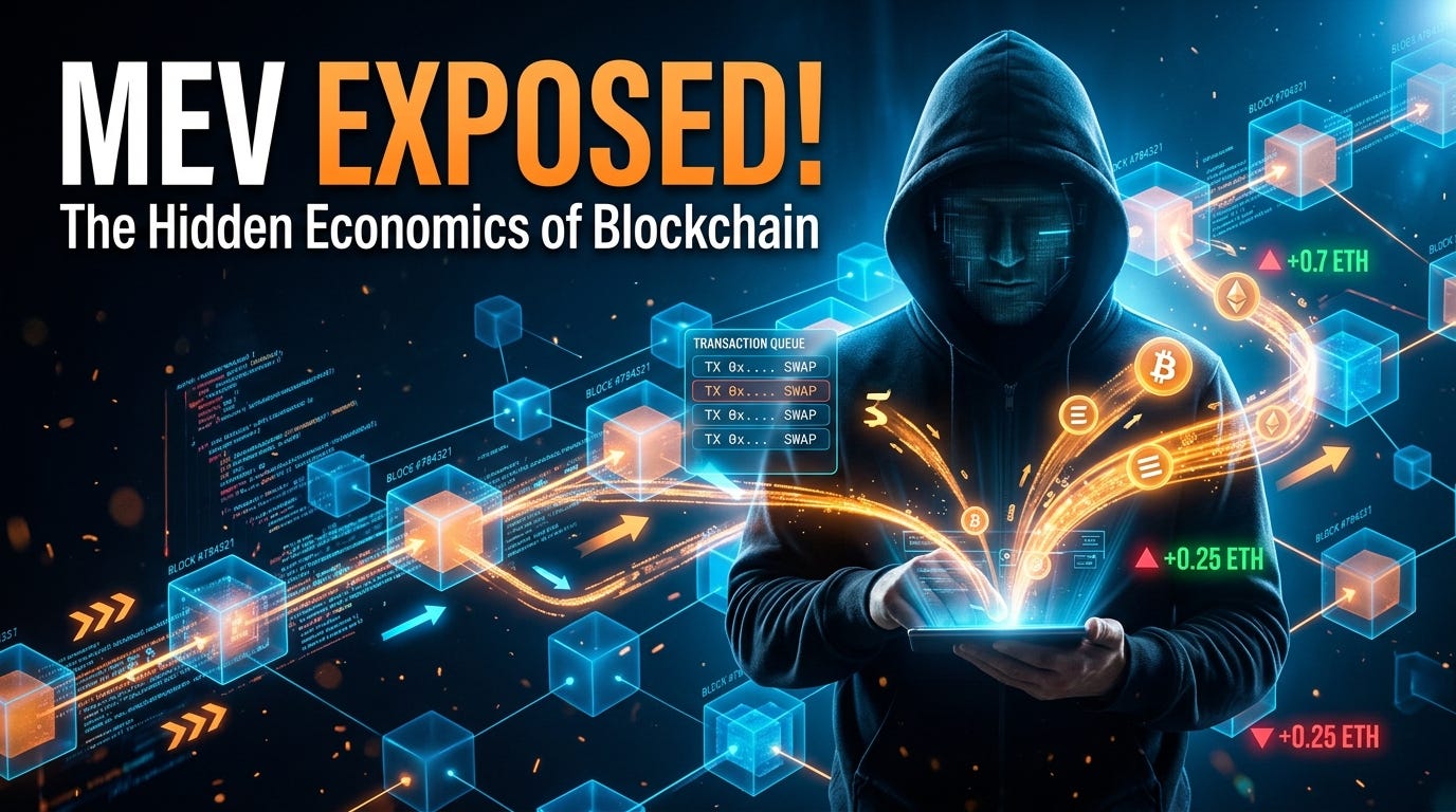 MEV (Maximal Extractable Value): Hidden Economics Behind Blockchain Transactions