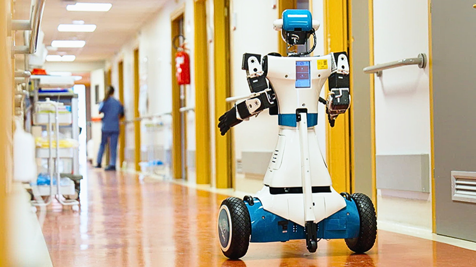 Milan hospital deploys 4-ft-tall humanoid robot to assist wards and relay patient data