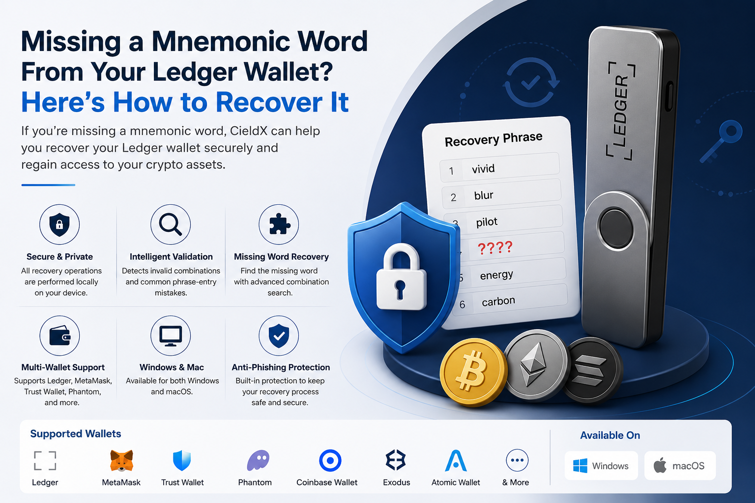 Missing a Mnemonic Word From Your Ledger Wallet? Here’s How to Recover It