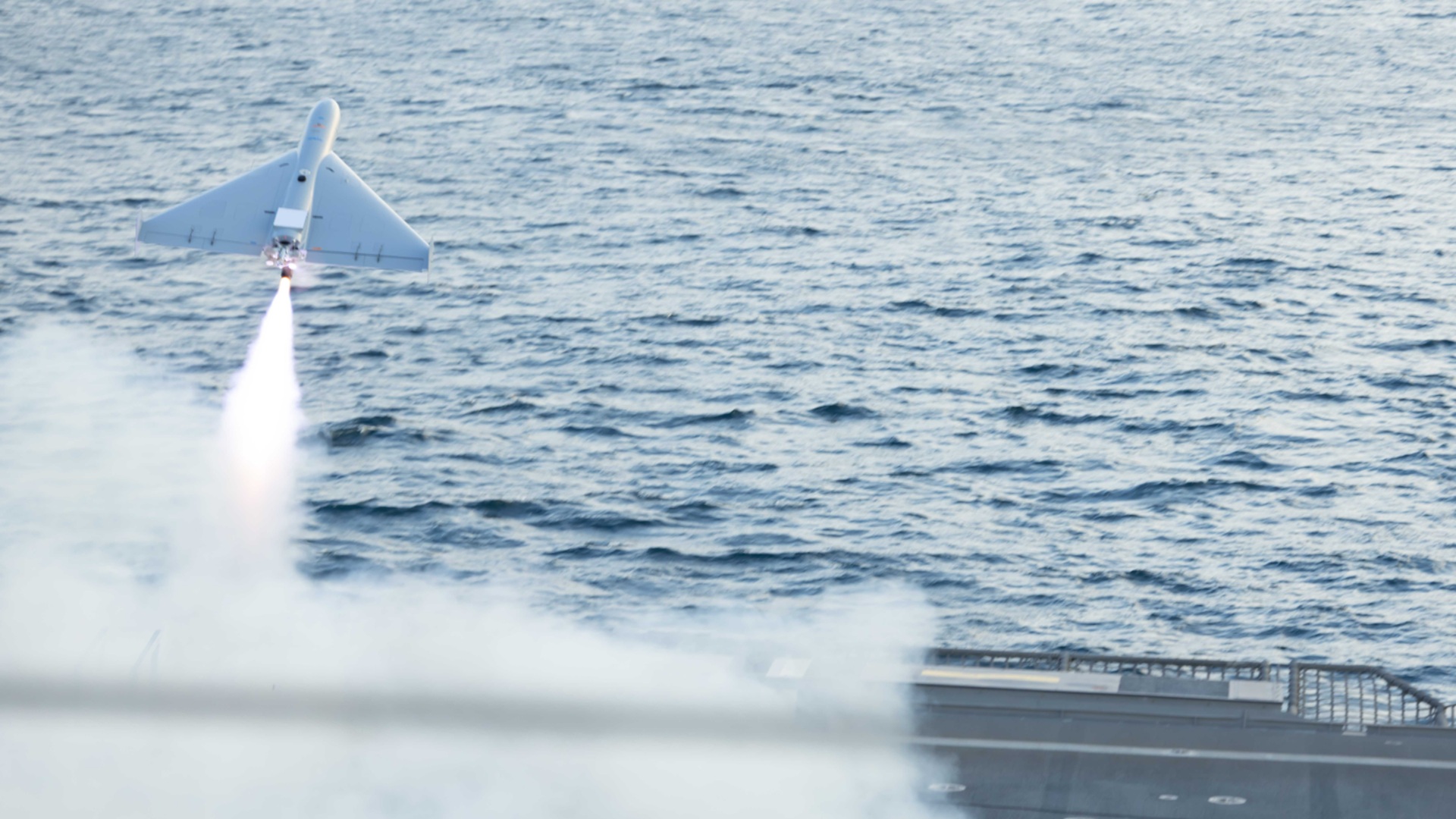 New Atlas aircraft targets long-range strikes without runways or large flight decks