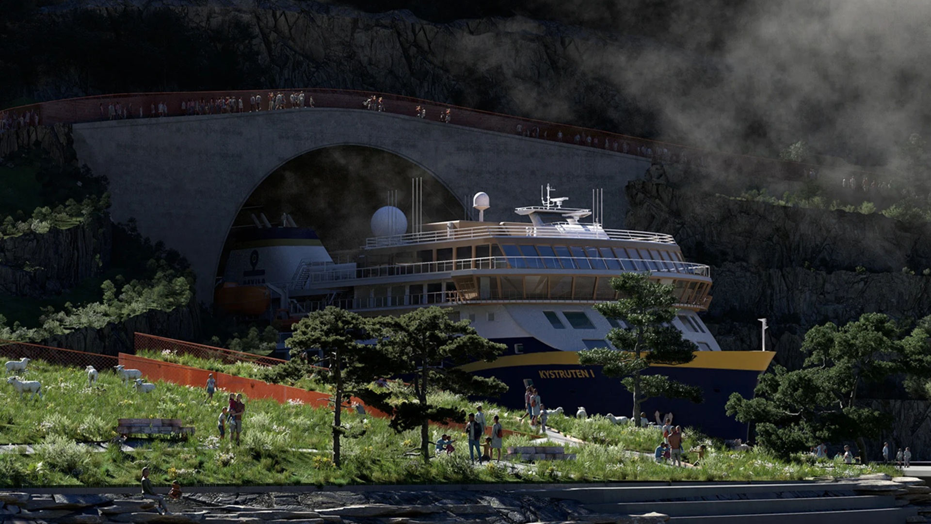 Norway clears funding for world’s largest ship tunnel through dangerous sea route