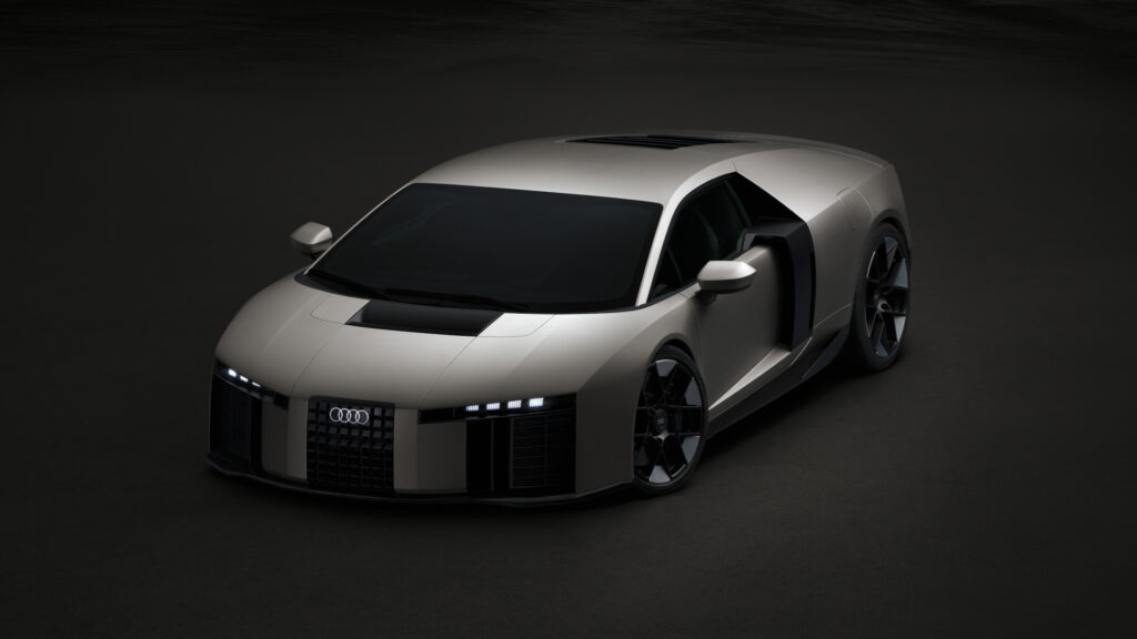 Not the next R8? Audi reveals mid-engined plug-in hybrid V8 Nuvolari.