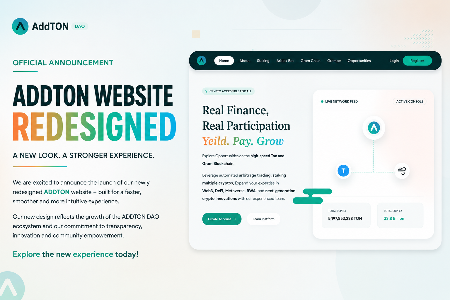 Official Announcement: Introducing the New ADDTON Website Experience