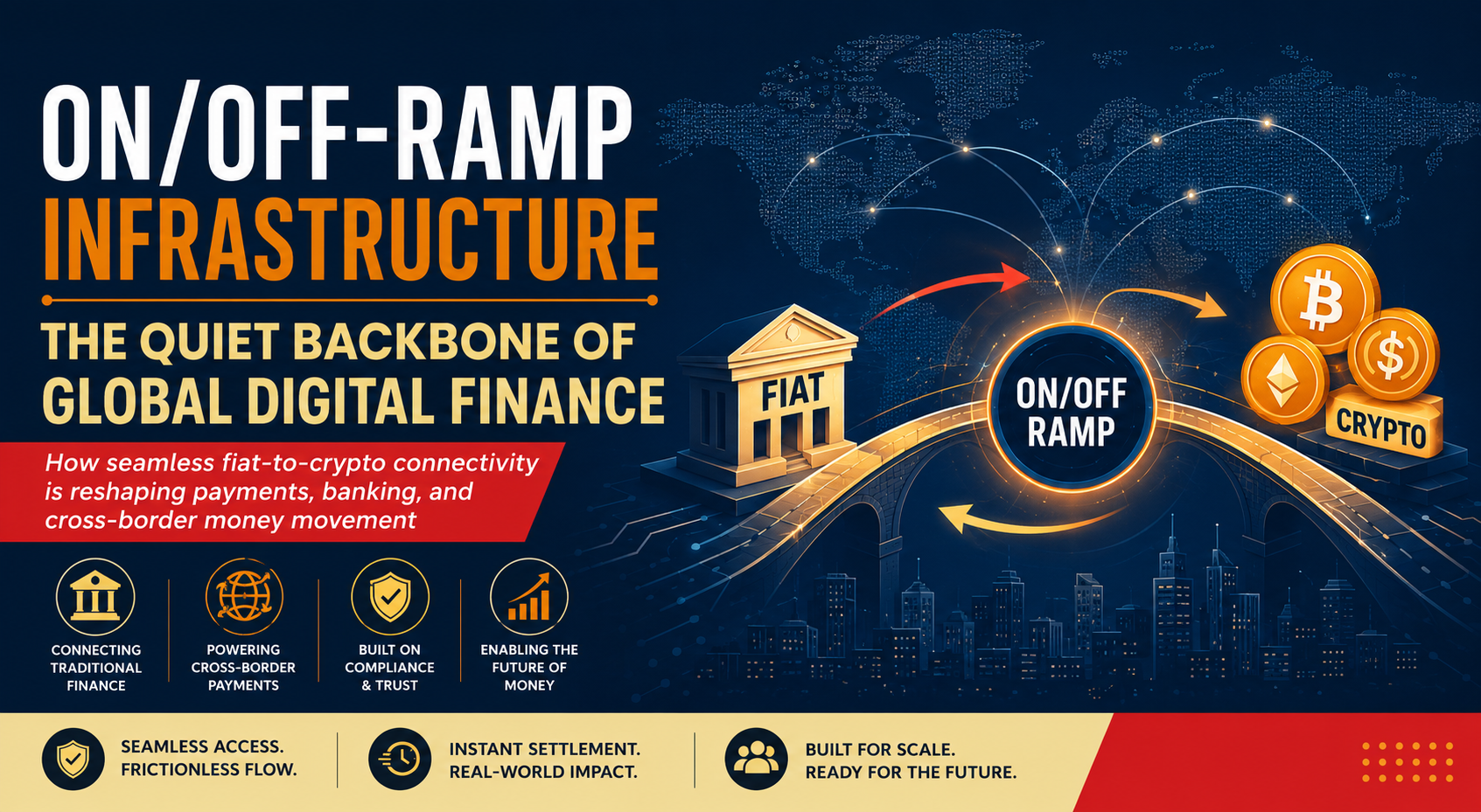 On Off Ramp Infrastructure: The Quiet Backbone of Global Digital Finance