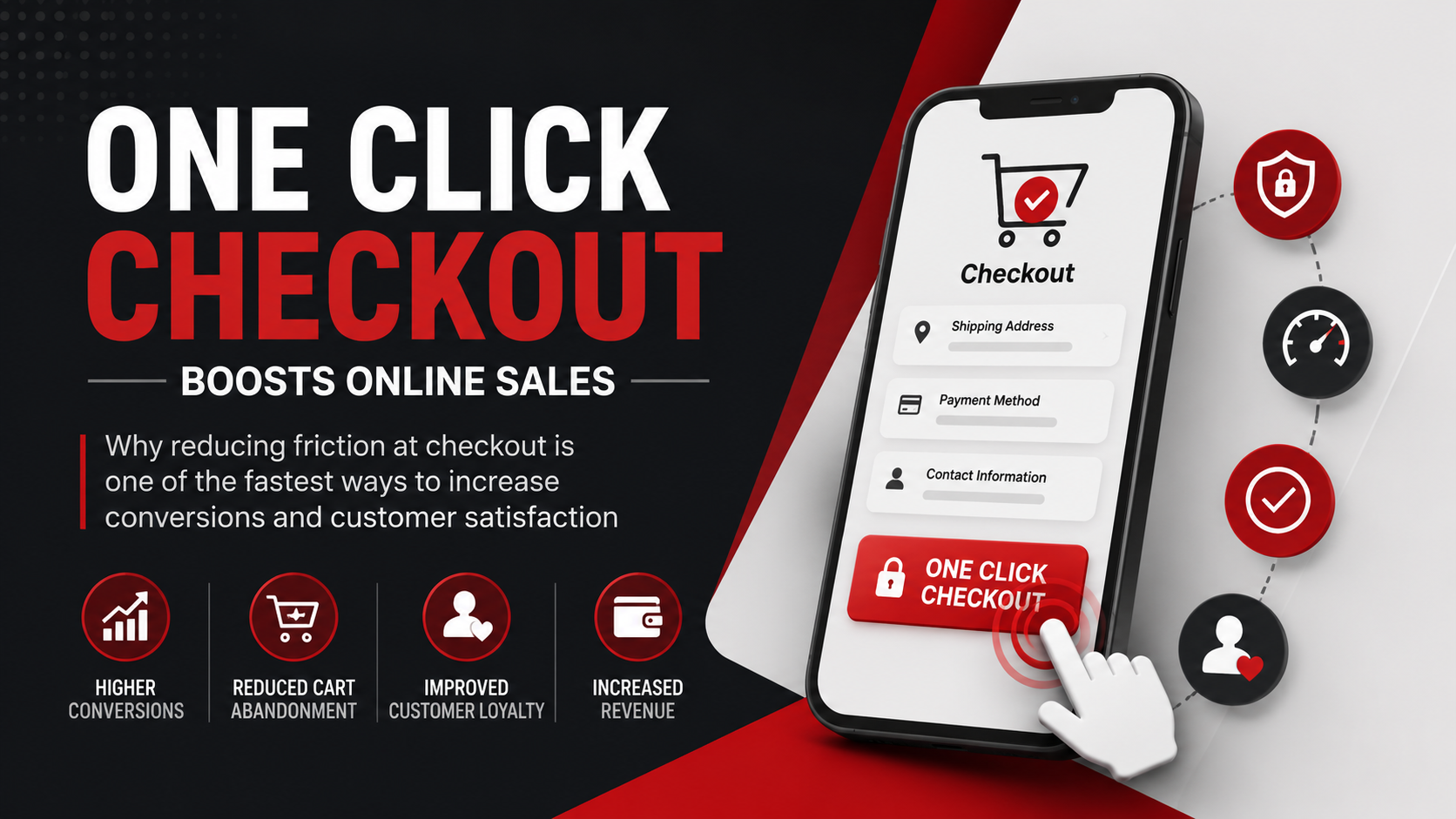 One Click Checkout Boosts Online Sales