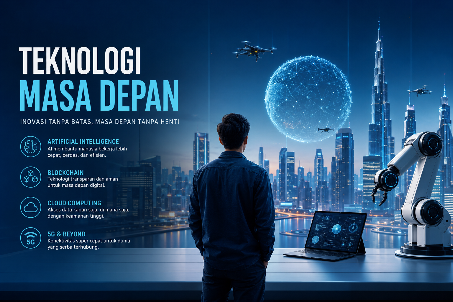 Perkembangan Teknologi Masa Depan: Bagaimana AI, Blockchain, dan Cloud Computing Mengubah Dunia…