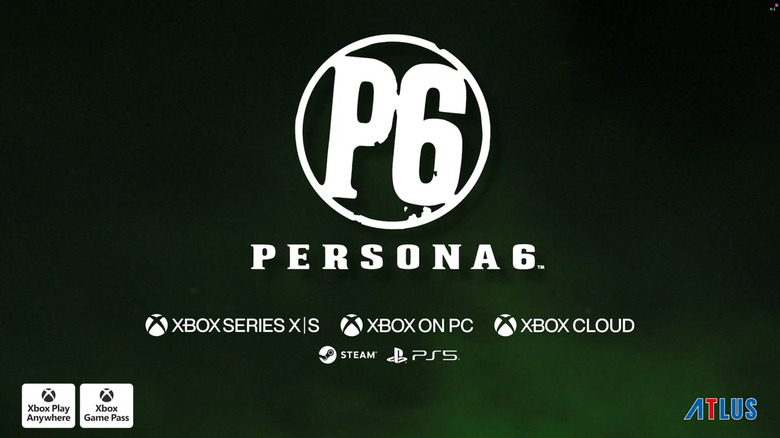Persona 6 is coming with graveyard visuals and a toxic green color scheme