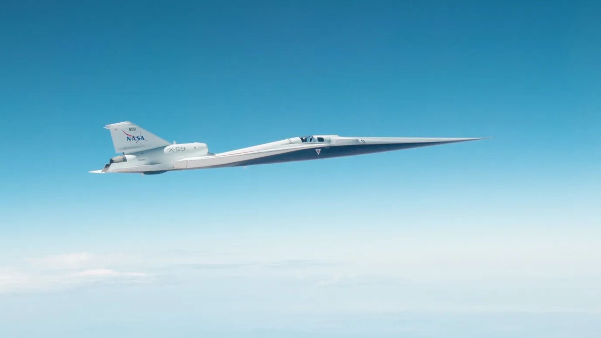 ‘Quiet supersonic’ X-59 jet hits 924 mph in NASA test at 55,000 feet altitude