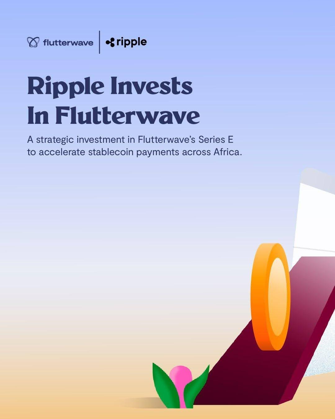 Ripple Backs Flutterwave in the Series E Funding Round