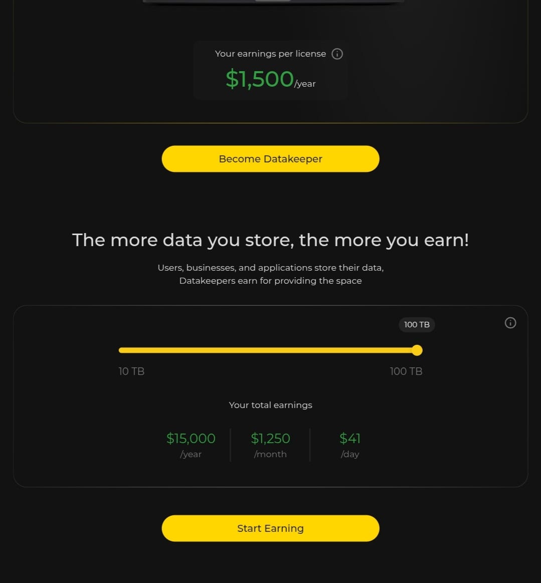 Secure your digital assets permanently during the pre-launch storage sale at DeNet Storage.