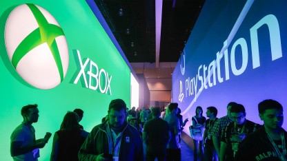 Showcase: Playstation-Logos bringen Xbox-Fans auf die Barrikaden