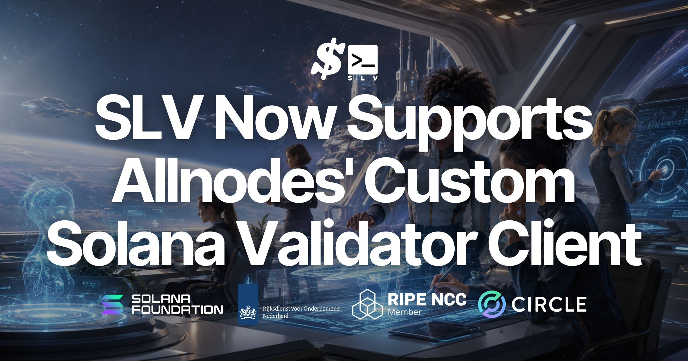 SLV Now Supports the Allnodes Solana Validator Client — Keep Using allnodes-jito While Streamlining…