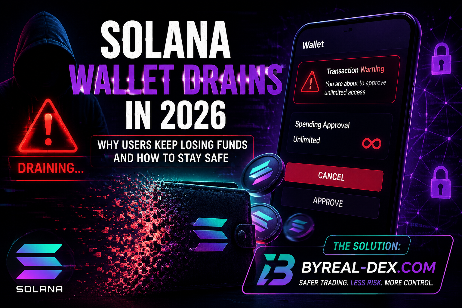 Solana Wallet Drains in 2026: Why Users Keep Losing Funds and the Only Real Way to Stay Safe